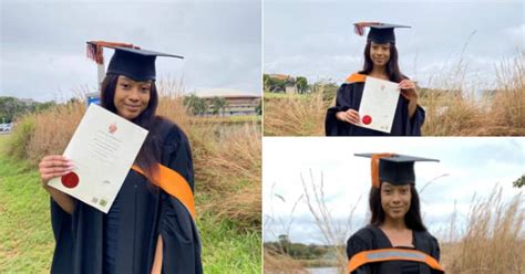 “A Degreed Babe”: Gorgeous Tshwane Woman Celebrates Her Graduation ...