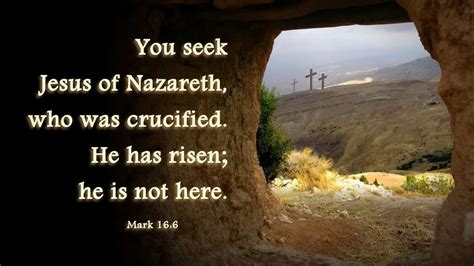 He Has Risen! He Is Not Here. - Mark 16:6 - A Clay Jar