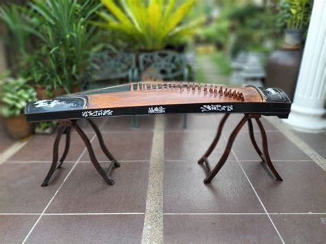 Antique Chinese Ancient Zither 'Guzheng'-Fvun4400523a2, Hobbies & Toys ...