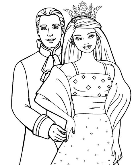 Barbie Princess Coloring Pages - Best Coloring Pages For Kids