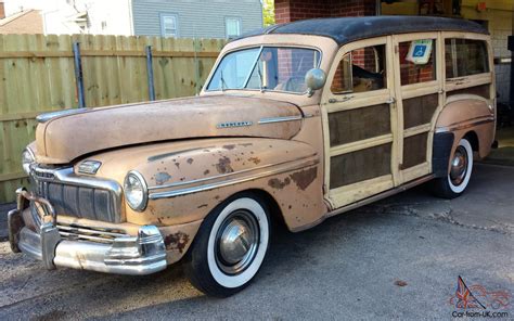 Mercury Woodie Station Wagon Flathead Original Unrestored