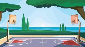 Basketball Court Vector Art, Icons, and Graphics for Free Download