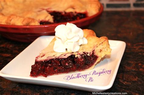 Michelle's Tasty Creations: Blackberry~Raspberry Pie