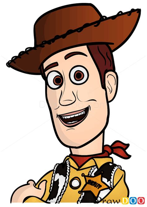 How to Draw Woody, Toy Story