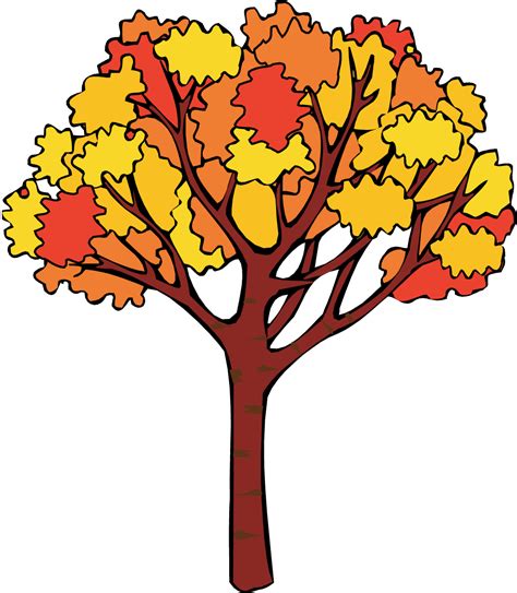 Fall Tree Clip Art | Fall clip art, Autumn trees, Thanksgiving clip art