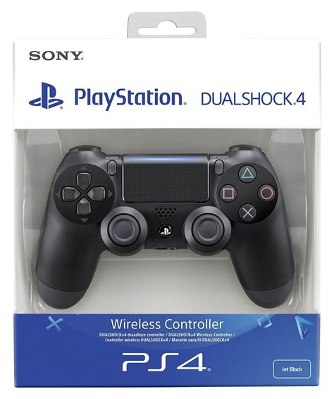 Buy Sony Dualshock 4 Wireless Controller for Playstation 4 - Black V2 ...