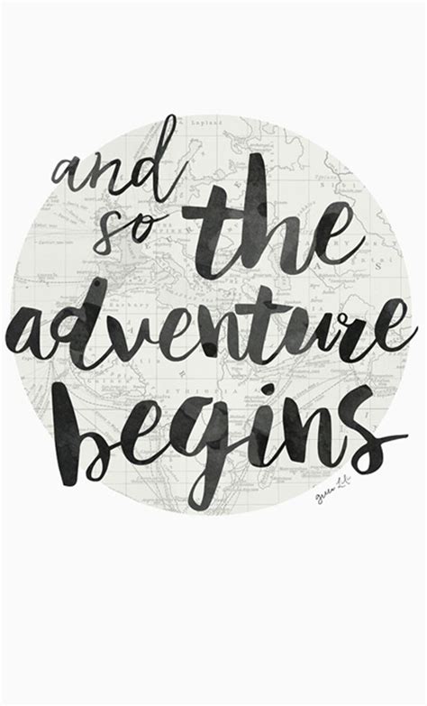 And so the Adventure Begins typography poster | New home quotes, And so ...