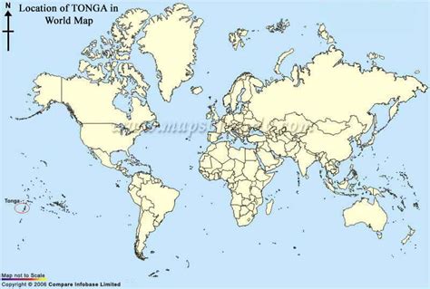 Tonga Map