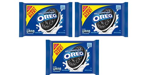 Oreo Chocolate Sandwich Cookies, Family Size – 3 Packs – Just $7.91 ...