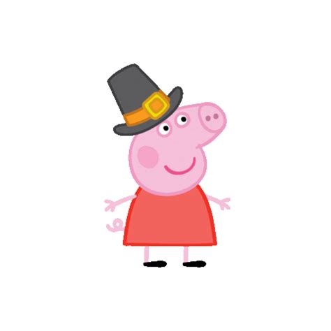 Autumn Thanksgiving Sticker by Peppa Pig for iOS & Android | GIPHY