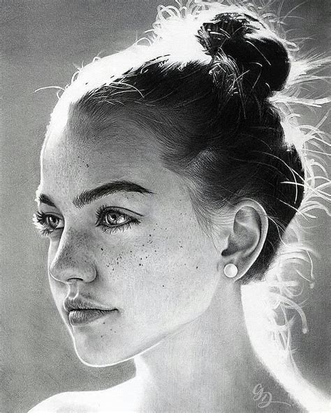 Face Pencil Drawing Portrait Sketches Landscape Pencil Drawings - Riset