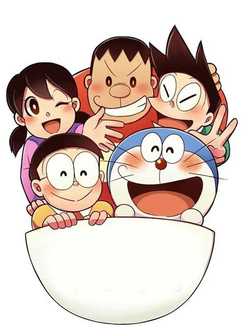 doraemon all together | ドラえもん 可愛い イラスト, かわいい漫画の壁紙, ドラえもん かわいい