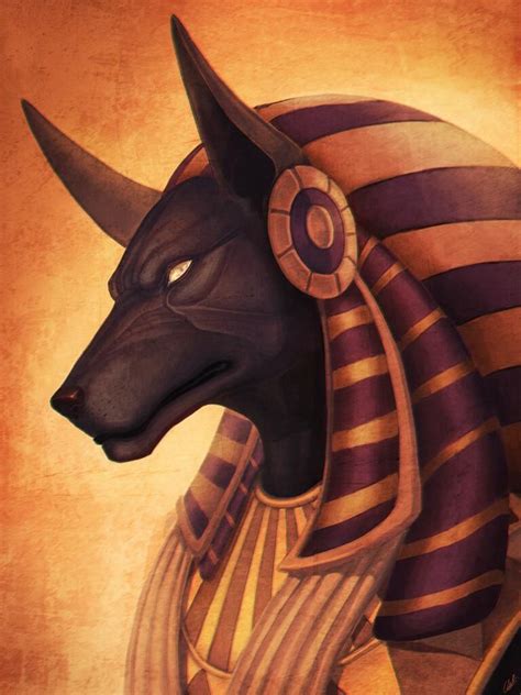 Anubis Fanart by CherChen Egyptian Jackal, Egyptian Deity, Egyptian ...