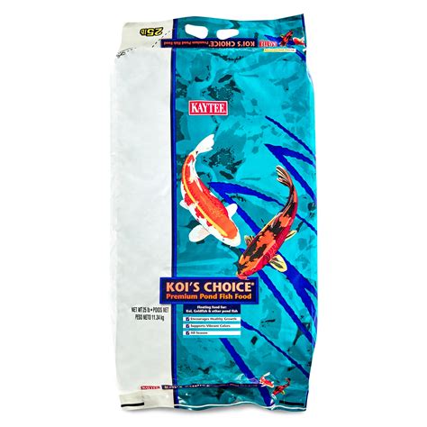 Kaytee Koi's Choice Koi Floating Fish Food, 25 lb - Walmart.com ...