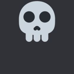 Skull Emoji Discord React GIF - Skull emoji Discord react Skull react ...