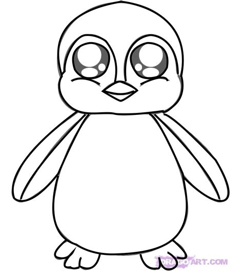 Baby Penguin Coloring Pages | Free download on ClipArtMag