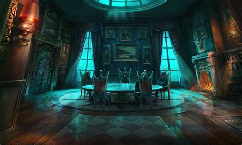 Anime Dark Room Background Black Anime Bedroom | Fantasy concept art ...