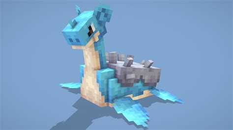 Lapras (Cobblemon) - 3D model by Reisen (@ReisenModels) [86727a9 ...