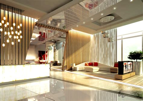 ALYAL Hotel Lobby Design on Behance