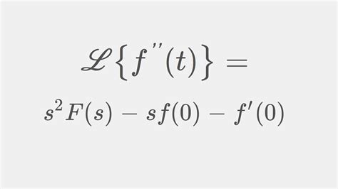 Laplace Transform Of Derivative - slidesharetrick