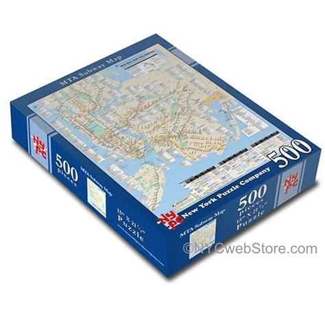 New York City Subway Map Puzzle