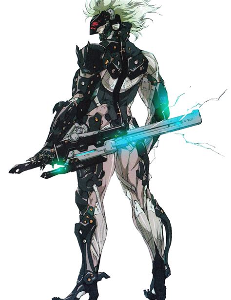 Raiden Backside Concept Art - Metal Gear Rising: Revengeance Art Gallery