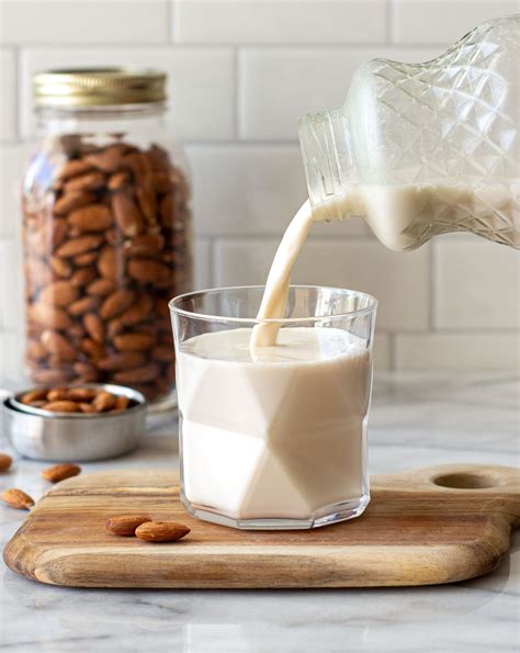 Homemade Almond Milk - #foodbyjonister