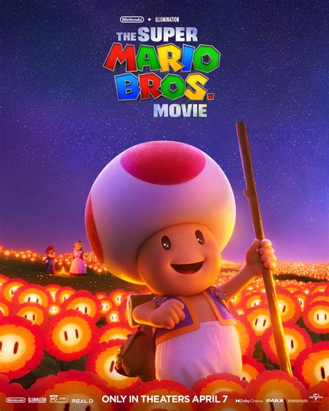 The Super Mario Bros. Movie | Toad | Character Poster - Super Mario ...