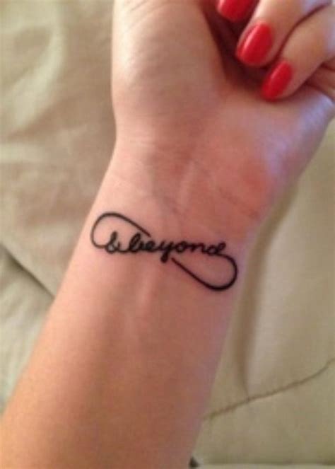 61 Impressive Infinity Wrist Tattoos