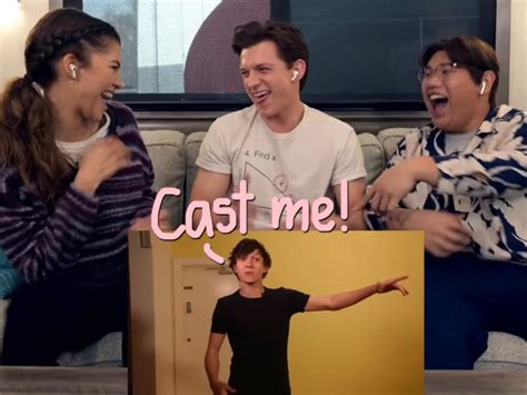 Zendaya & Tom Holland Watch Their ORIGINAL Spider-Man Audition Tapes ...