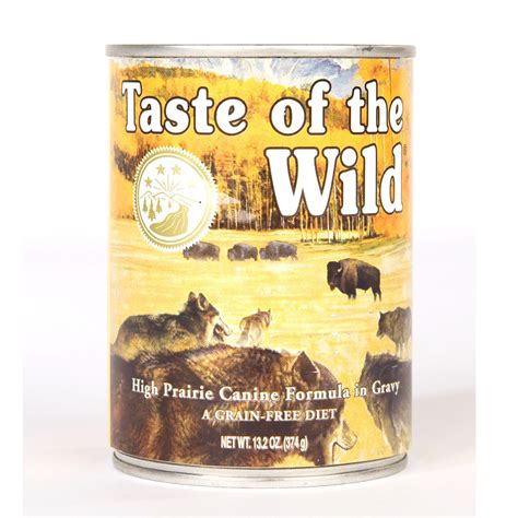 Taste Of The Wild Wet Dog Food High Prairie Canine 375gr Buy, Best ...