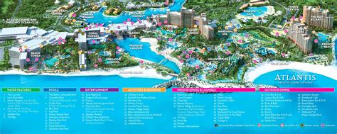 Atlantis Paradise Island map - Ontheworldmap.com