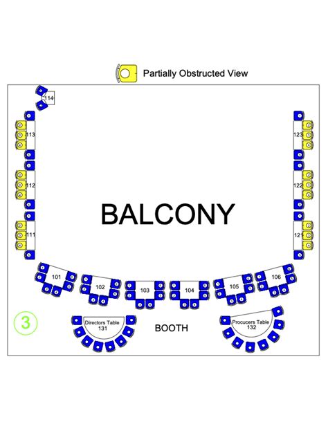 Seating Chart - Downtown Cabaret Downtown Cabaret