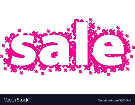 Logo sale Royalty Free Vector Image - VectorStock