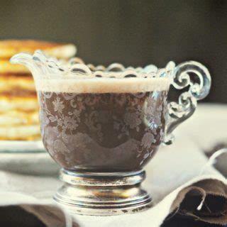 Even Better {Recipe: Creamy Chocolate Pancake Syrup} - Dine and Dish