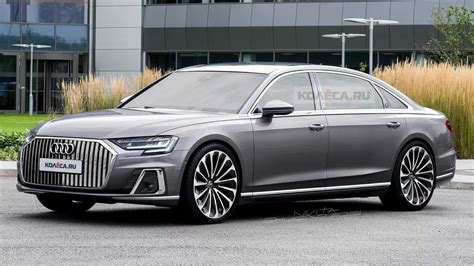 Audi A8 L Horch Comes Got a Detailed Detailed Renderings