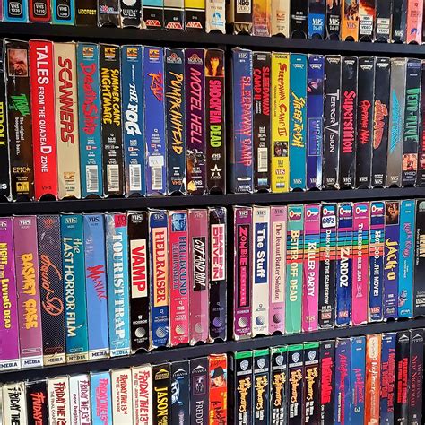 A portion of my VHS collection : r/CoolCollections