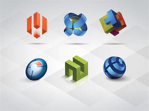 Free 3D Logo Templates Set by Pixeden on DeviantArt