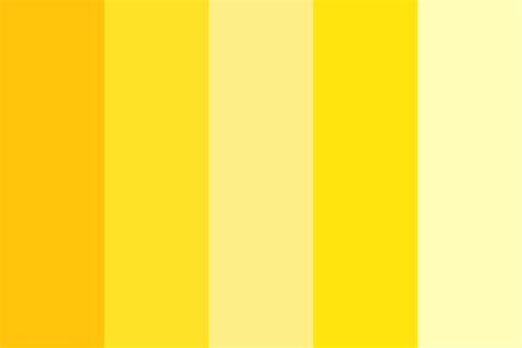 Yellow logo Color Palette