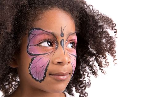 Butterfly Face Painting For Kids