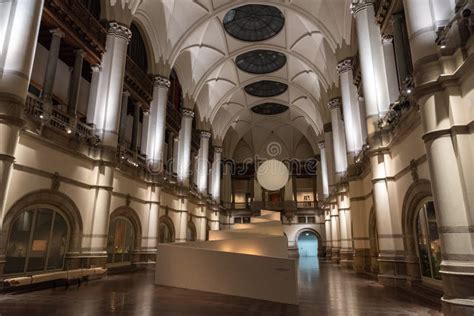 Interior View of Main Hall of Nordiska Museet in Stockholm, Sweden ...