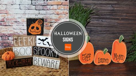 10 Best Halloween Signs to Grab From Etsy