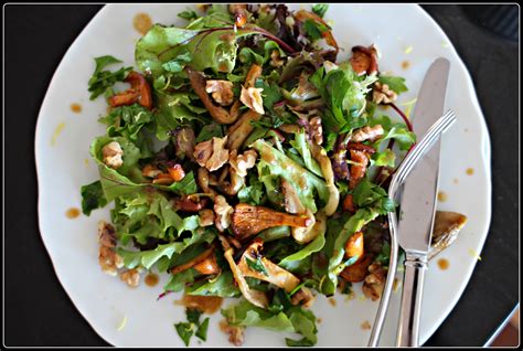 Staying (in)sane with Jamie Oliver. Wild Mushroom Salad – The Hidden ...