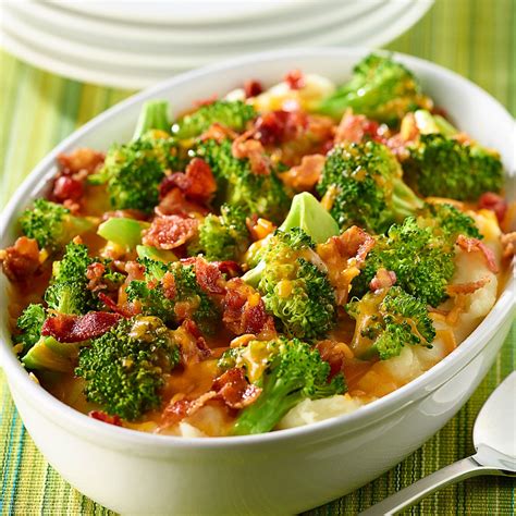 Broccoli Potato & Cheese Bake Recipe from H-E-B