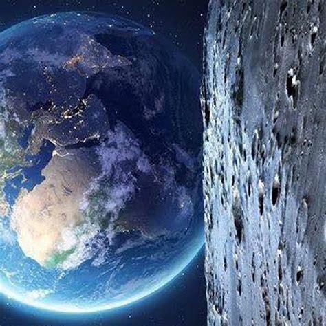 Earth Seen From Moon