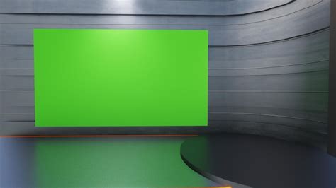 Tv Studio Background Green Screen