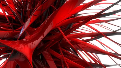 Red lines - Abstract HD wallpaper Wallpaper Download 5120x2880