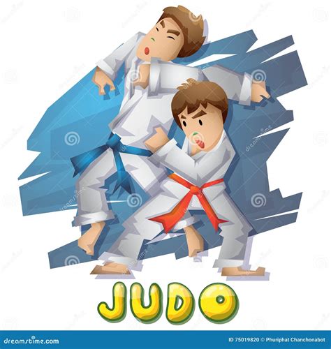 Cartoon Judo Clipart