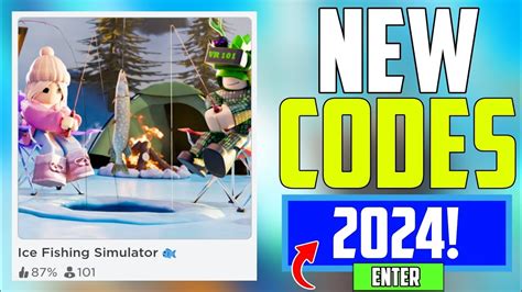 *SECRET UPDATE!* | ICE FISHING SIMULATOR CODES 2024 - YouTube