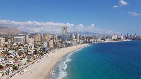 Most popular beaches of Benidorm